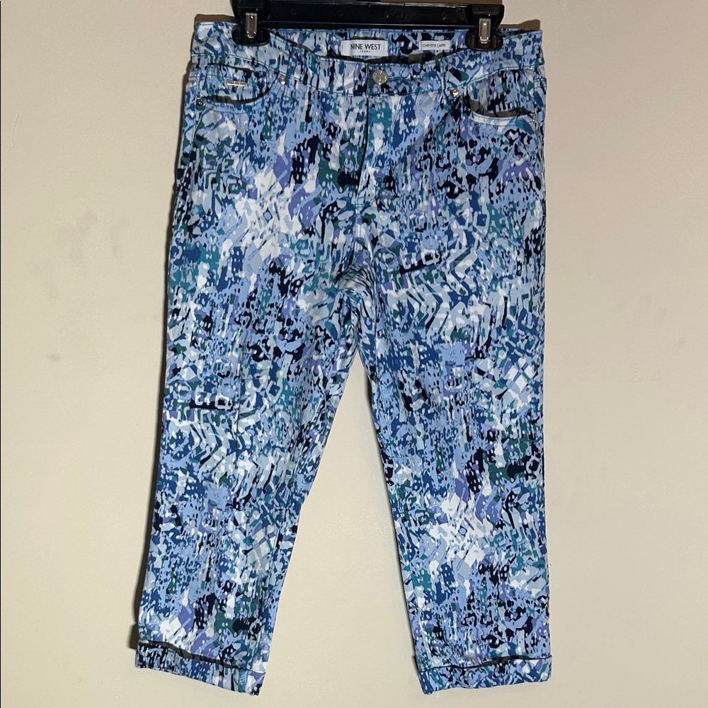 Nine West‎ Chrystie Capri pants Size 8 with stretch